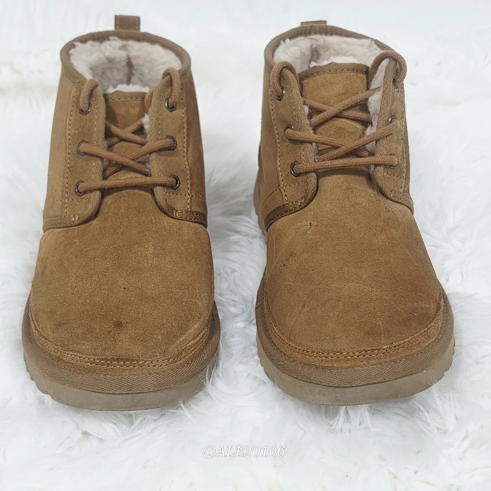 UGG Neumel boots men brown suede size 11
